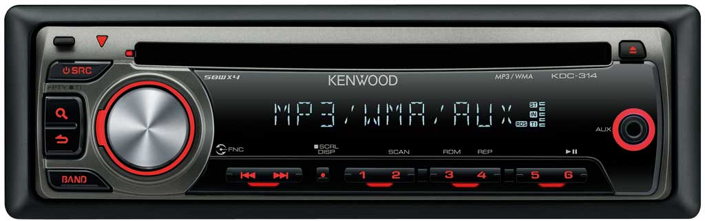 KDC-314A KENWOOD  MP3 AUX